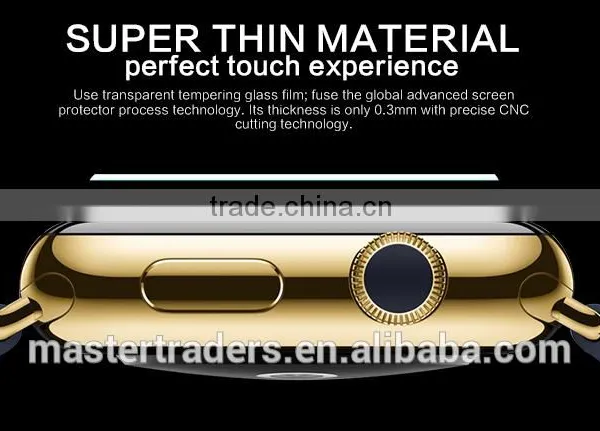 Original NILLKIN 9H Nano Amazing H+ Anti-burst Tempered Glass Screen Protector For 42MM Apple Watch MT-3531 photo-4