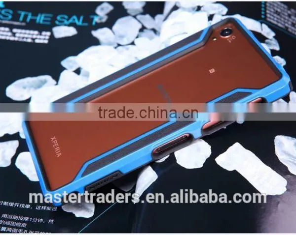 NILLKIN Armor Border Series Ultra Thin and Light TPU + PC Bumper Frame for Sony Xperia Z3 L55 MT-2744 photo-6