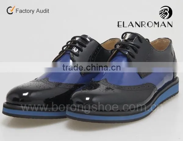 Fashion Brogue Men Casual Leather Shoes Men Shoe for Casual photo-2