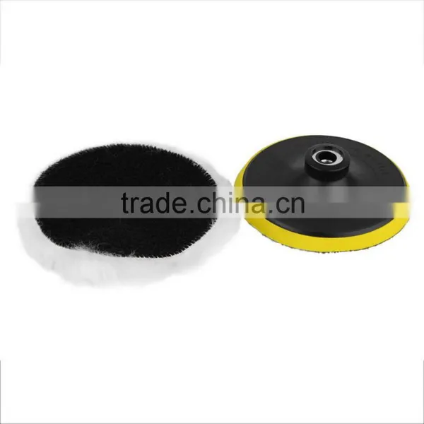 5 Inch Buffing Pad Auto Car Polishing Sponge Wheel Kit With M10 Drill Adapter Buffer# photo-5