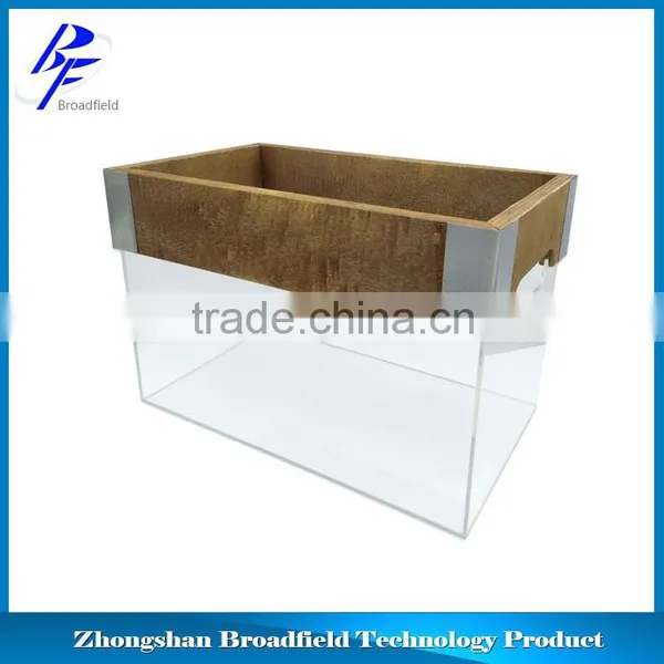 2015 Wooden Ice Bucket Ice Bucket LED Ice Bucket Logo Printing Quality Choice photo-3