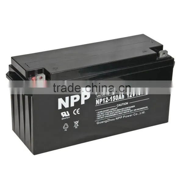 12V 150AH Solar Back up Solar Lights 12 Volt Ups Battery photo-3