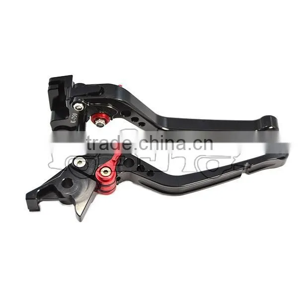 BJ-LS-003 Black Cnc Double Motorcycle Clutch Brake Lever for VFR750 1991-1997 photo-6
