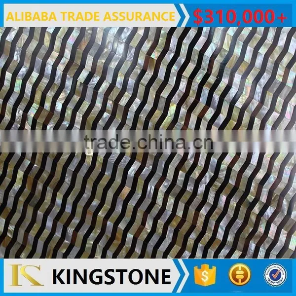 Black and White Sea Shell Mosaic Tile for Paving photo-4