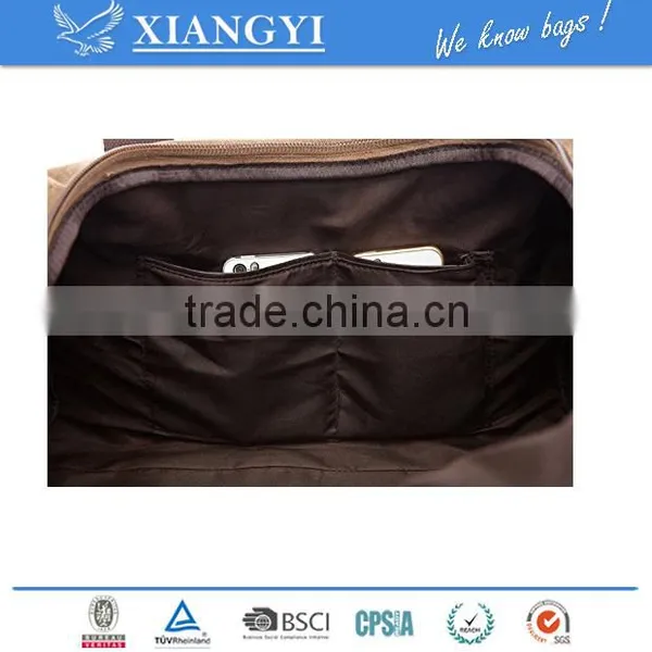 Fashion Bag,Oversized Canvas Travel Tote Luggage Weekend Duffel Bag Luggage Sporty Gear Bag,new Design in 2016 photo-2