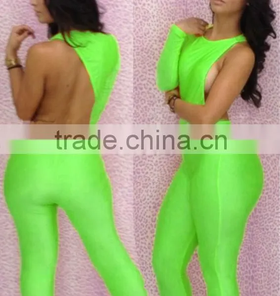 2014 New Arival Woman Bodycon Jumpsuits photo-3