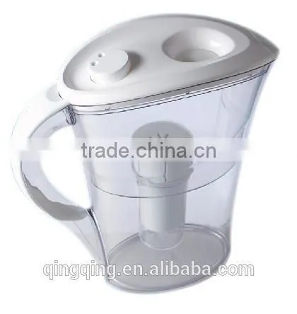 Wholesales Food Grade Eco-friendly Plastic Brita Filter Pitcher,Model: QQF-07,Capacity:3.5L,Color:selectable photo-2
