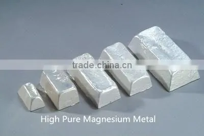 High Pure Magnesium Metal 99.99% 99.98% 99.9% 99.5% 99.8%