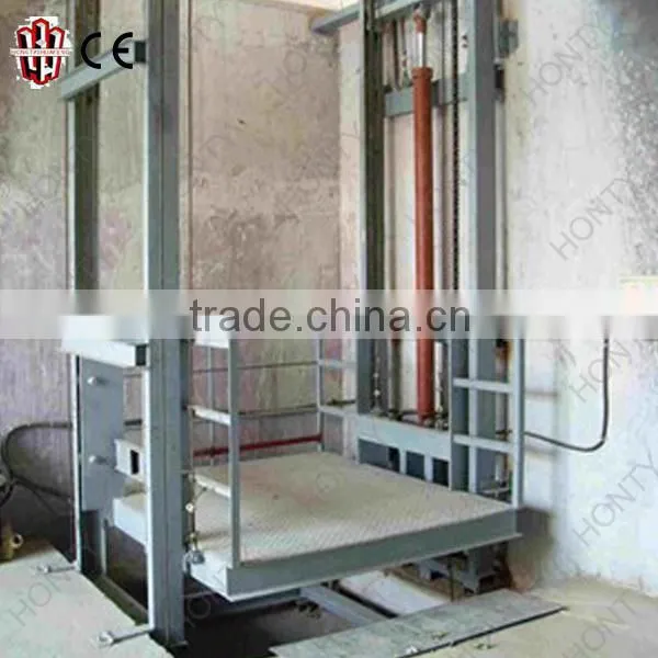 Hydraulic Upright Elevator 2tons Cargo Elevator photo-2