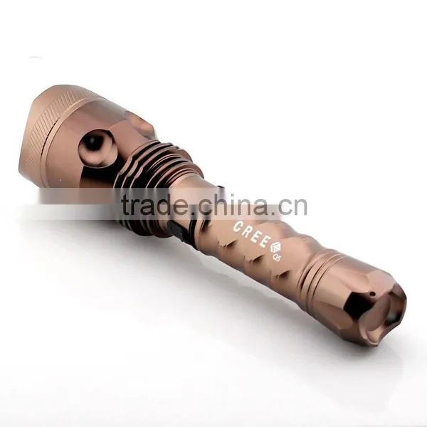 Goread A9 Q5 Aluminum 3W High Bright Spot Beam Tactical Flashlight photo-3