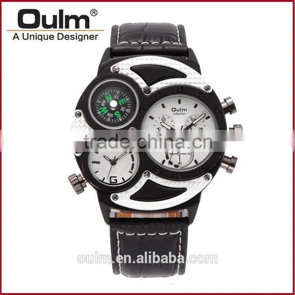 Oulm Collection Watch, Watches With Real Compass, Watch Wrist Watches