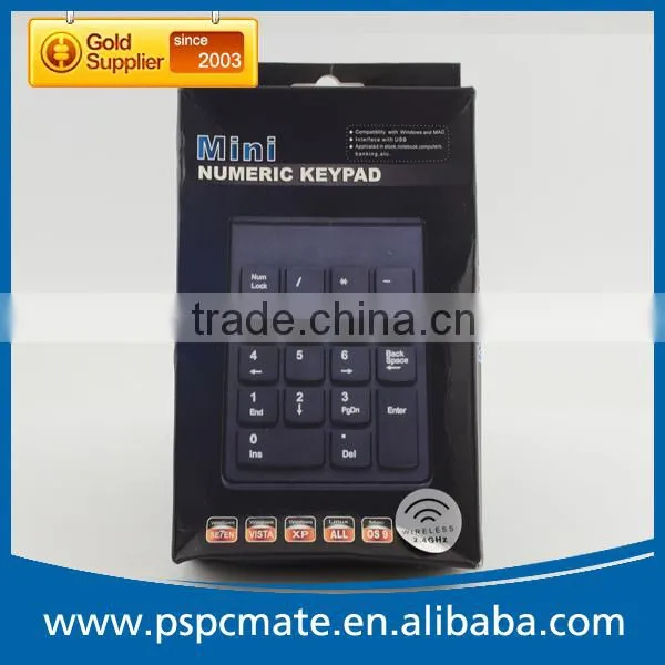 2.4G Wireless Mini Digital Keyboard Numeric Keypad for Laptop photo-4