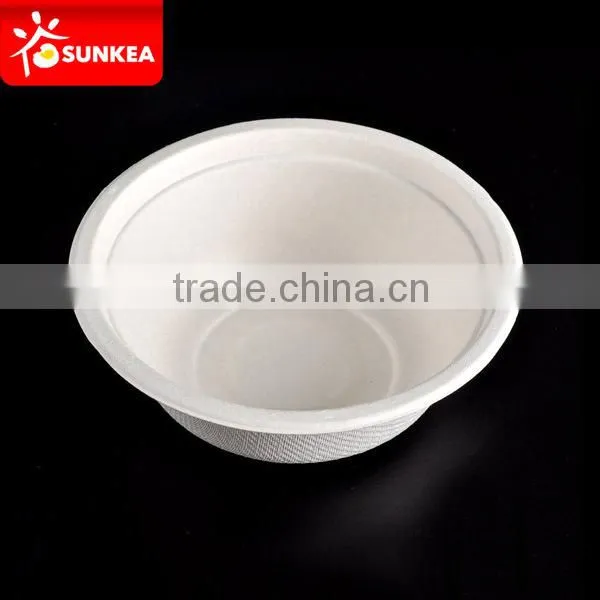 Bowl Biodegradable Disposable Sugarcane Pulp Bowl photo-3