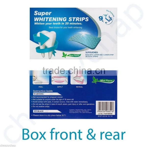 Branch New Easy Smile Whitening Teeth Whitening Foam Strips photo-2