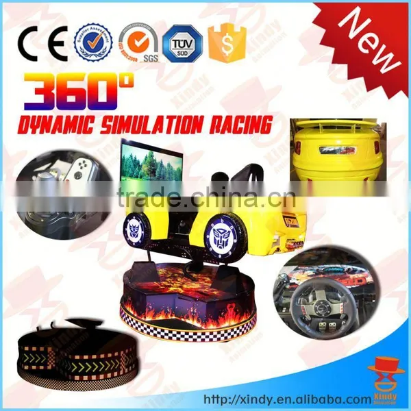 New Arrival Move 6DOF Fiberglass Car Body Racing F1 Car Simulator photo-4