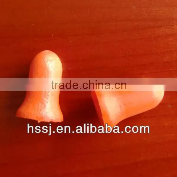2016 Hot Selling PU Foam Bell Shaped Ear Plugs With String Ear Plugs Hearing Protection Ear Plugs for Noise photo-4