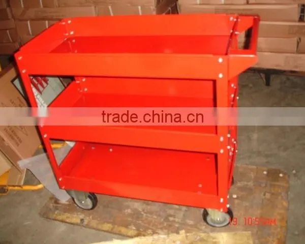 3 Trays Steel Hand Rolling Utility Cart SC1350 photo-3