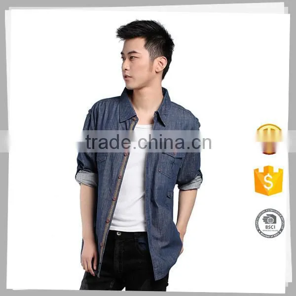 China Suppliers Fashion Cotton Mens Long Sleeve t Shirt photo-2