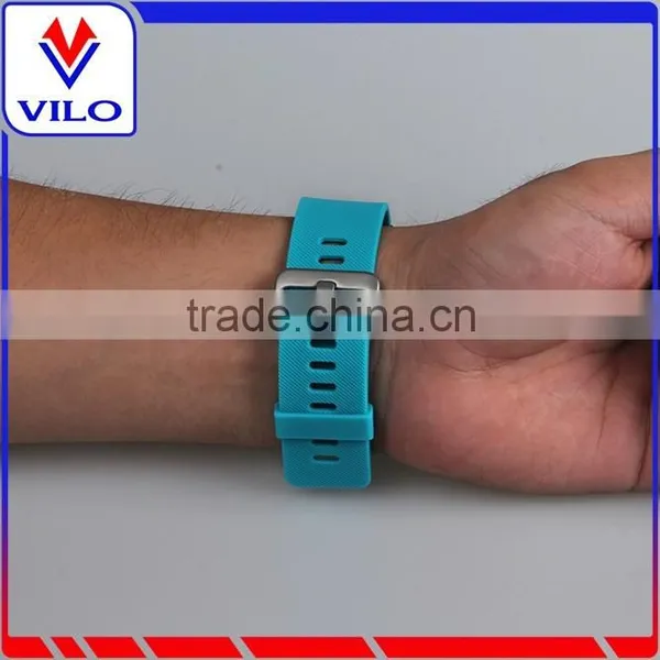Hot Selling Silicone Watch Strap For Fitbit Blaze Watch Band+Metal Frame photo-6