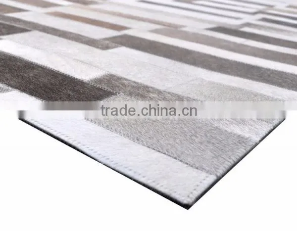 Hair-On Cowhide Leather Carpet M-112 photo-2