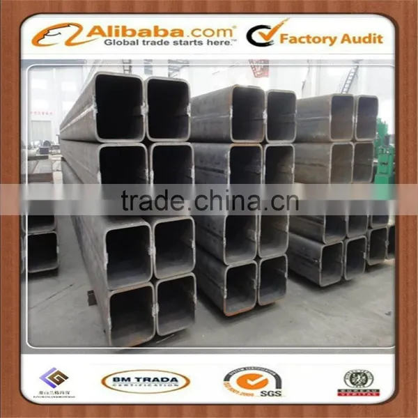 Weld Steel Square Tube ERW Black Square Tube Steel Rectangle Pipe photo-3
