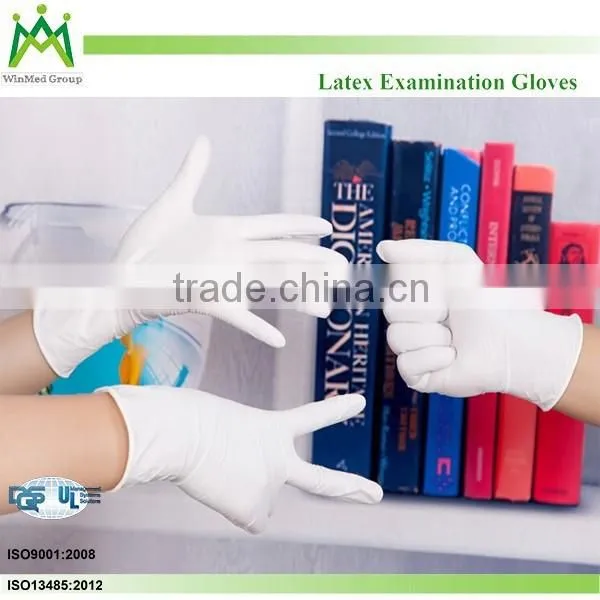 Samples Free Top Quality Medical Latex Exam Gloves photo-4