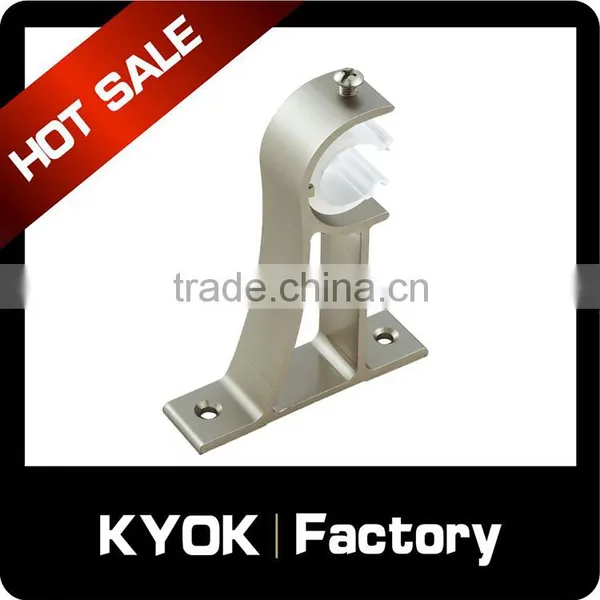 KYOK Swish 22mm Extendable Curtain Pole Bracket for 28mm Curtain Poles,0.5mm Resin Curtain Rings Wall Curtain Rings Accessories photo-4