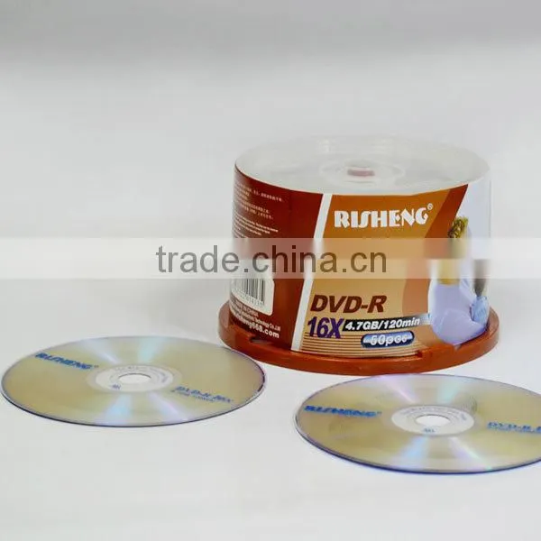 RISENG 16x 4.7GB 120MINs Super Disc Dvd/blank Offset Printing Dvd/blank Recordable Dvds photo-4