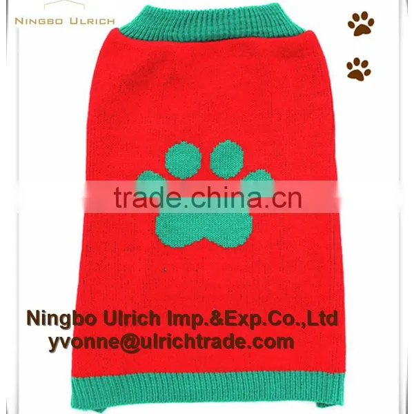 M24 fashion machine knitted dog sweater for Christmas