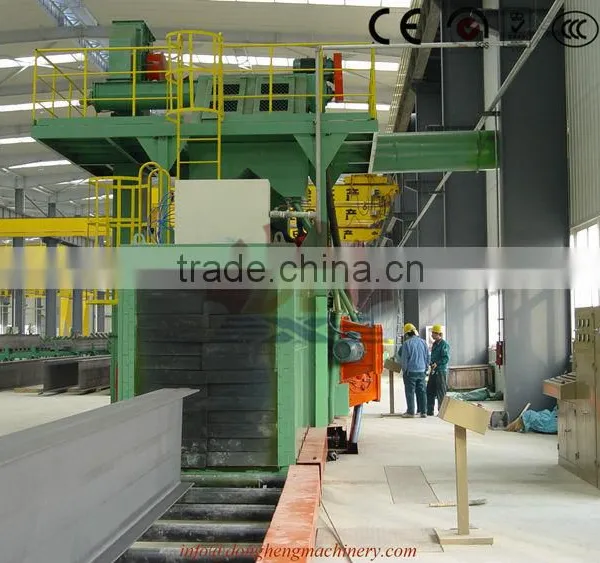 Prime Grade Steel Beam h Beam Size Shot Blasting Machine photo-6
