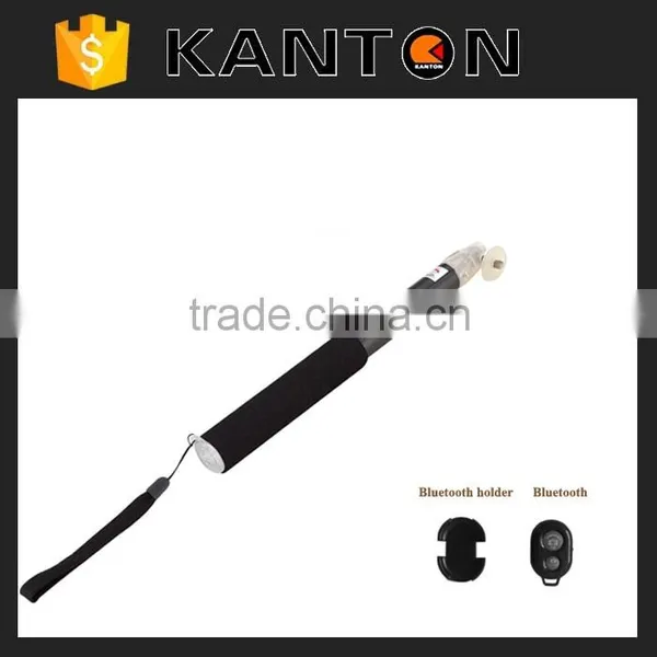 Extandable Handheld Mini Monopod for Smartphone / Selfie Stick With Blue Tooth Control photo-2