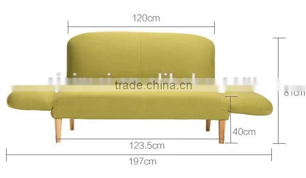 Fabric Fold Down Sofa (sofa Bed) HLM-4011 photo-2