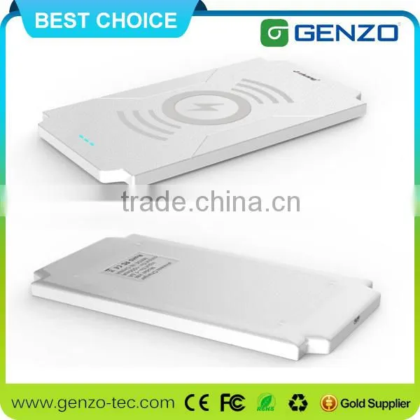 Biggest Manufacturing Product Standard Universal qi Wireless Charger With Power Bank Function