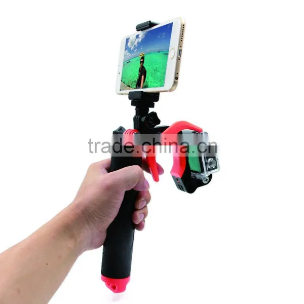 Gopros Accessories Telesin Floaty Bobber With Pistol Trigger Grip Set for Action Camera. photo-6