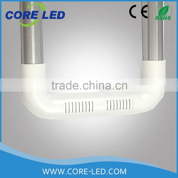 18w IP44 4000k 2835SMD U Tube Plastic+Aluminum