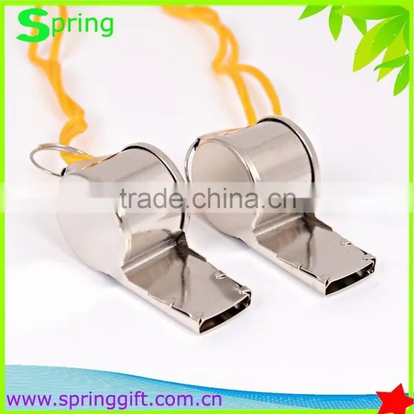 Custom Metal Iron Whistle With Lanyard Key Chain photo-6