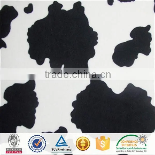 African Flower Burnout Print Velboa photo-4