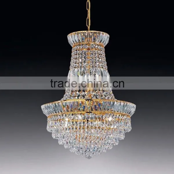 Classic French Clear Cristal Chandelier Lampara Led in China photo-2