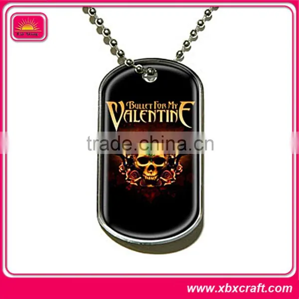 Decorative Resin Dog Tag Necklace photo-6