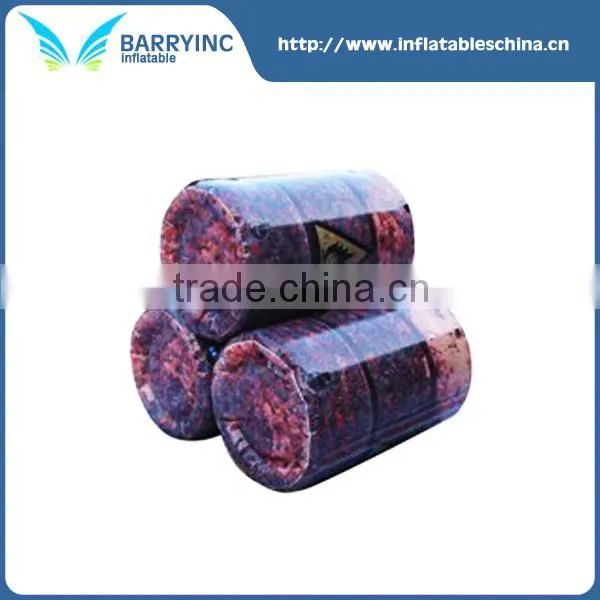 2016 Inflatable Paintball Barrel , Paintball Equipment From China photo-2