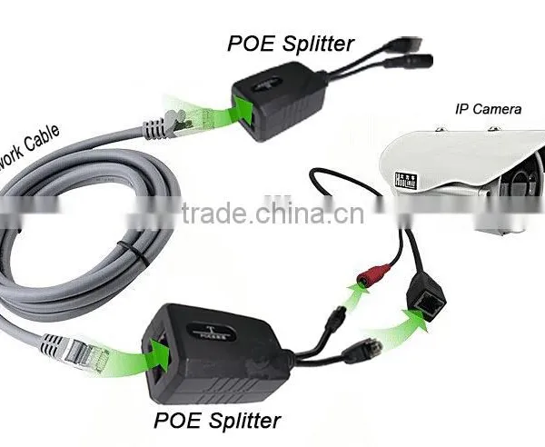 100M POE Splitter Power and Network Transceiver photo-4