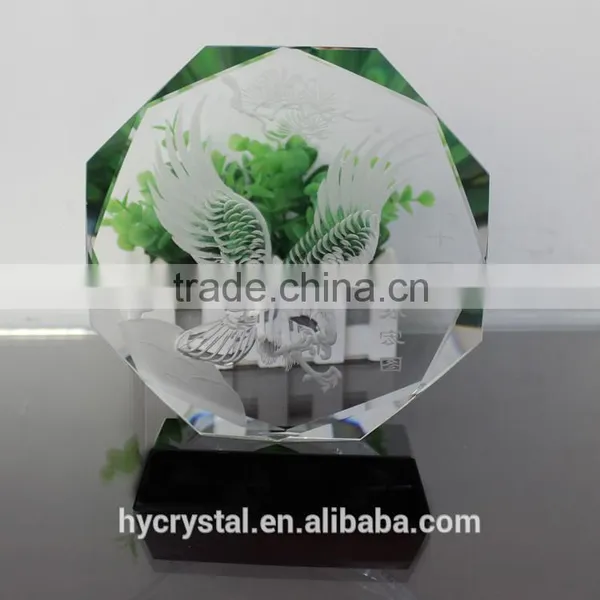 Eagle Crystal Glass Home Decoration Items Furnishing photo-2