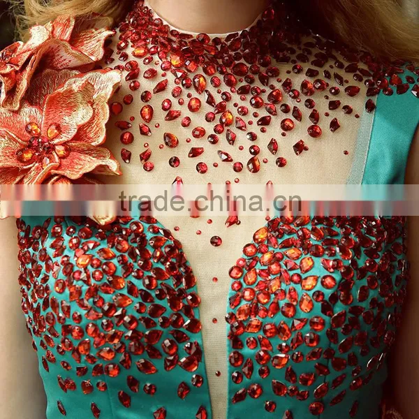 100%real Luxury 3d Flower Embroidery Beading Ball Gown Medieval Dress/beaded French Lace Border/dubai French Lace