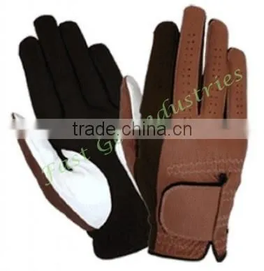 Cabretta Leather Golf Gloves, Artificial Leather Golf Gloves