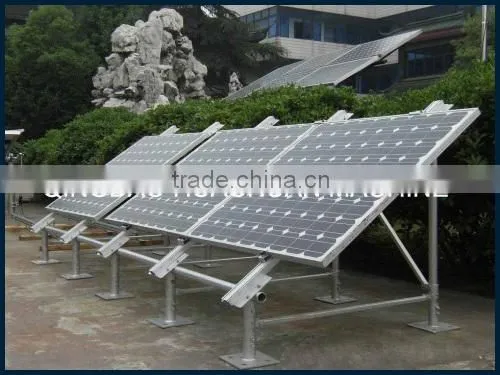 High Power Solar Panel Photovoltaics Ground Mounting Bracket photo-3