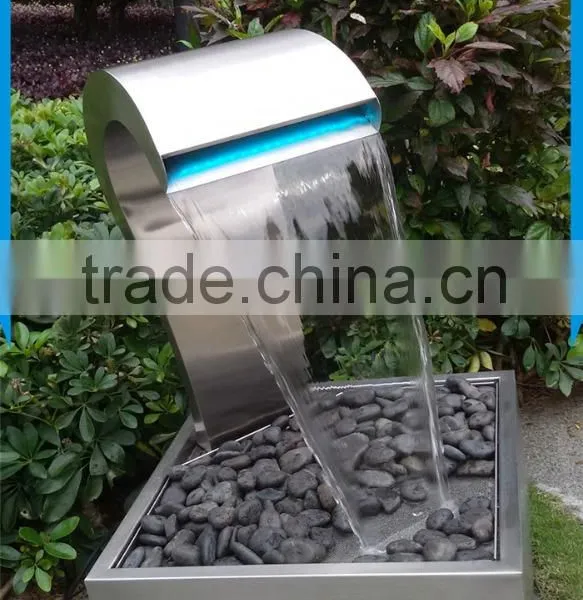 Stainless Steel Waterfall, Stainless Steel 304, Stainless Steel Water Fountain Supplier's Choice