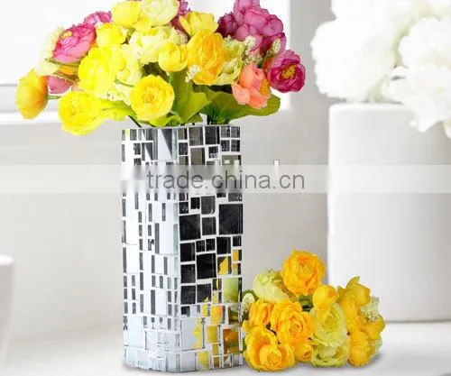 Funny DIY Mosaic Craft Kit Glass Mosaic Vase photo-3