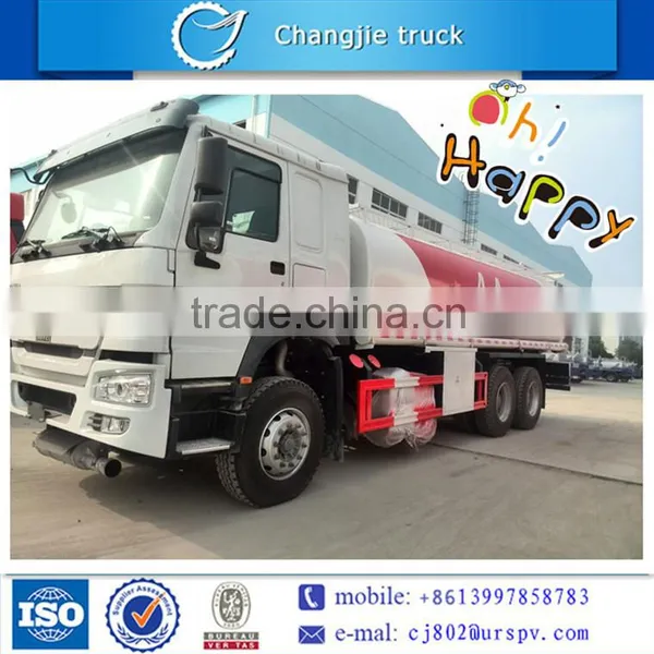 Sinotruck Howo Oil Truck 6*4 Fuel Tank Truck 23000 Lit Liters Litres for Sale