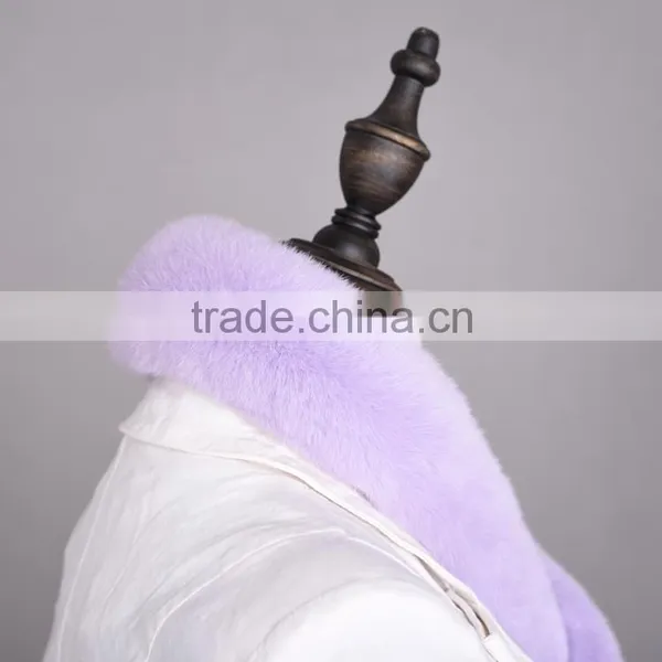 2016/2017 Mini Fur Scarf Women Small Size Scarf With Rex Rabbit Fur Fashion KZ160055 photo-3