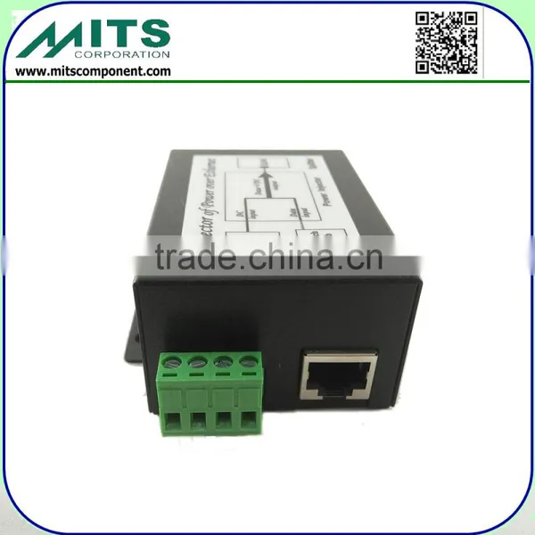 CE/FCC 24W/48V 1 Port Gigabit PoE Injector for IP Phone, IP Cam, AP, Security & Networking Devices photo-2